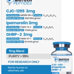 CJC-1295 (Mod GRF 1-29) & Ipamorelin & GHRP-2 Blend (9mg)
